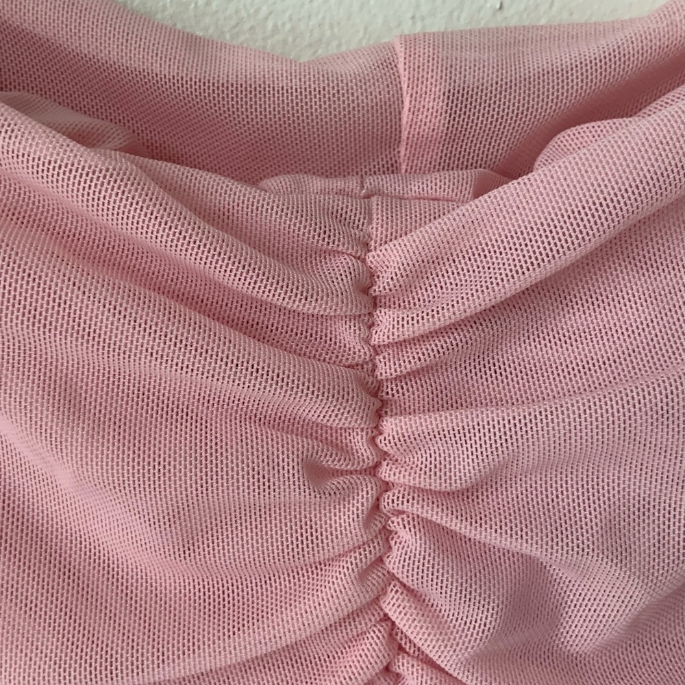 MARYSIA SWIM Ruched Mini Dress Powder Pink Large - Picture 13 of 14